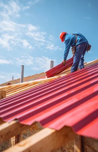 Metal Roof Installation X